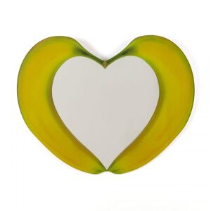 SELETTI miroir murale LOVE BANANA (Jaune - Verre)