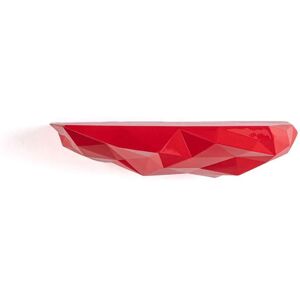 DIESEL LIVING WITH SELETTI etagere SPACE ROCK MEDIUM (Rouge - Resine)