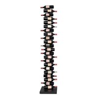 OPINION CIATTI porte-bouteilles vertical autoportant PTOLOMEO VINO H 213 cm (Structure noire, base noire – Structure, étagères et base en fer […]