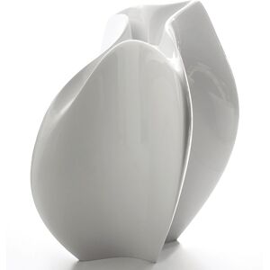 SERRALUNGA vase FLOW-L (Blanc brillant - LLDPE)