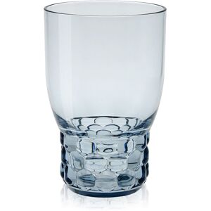 KARTELL set de 4 verres JELLIES FAMILY (H 13 cm / Bleu - PMMA)