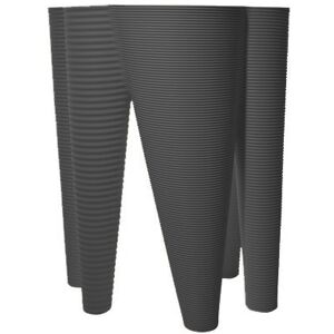 SERRALUNGA vase THE VASES (Anthracite - LLDPE)