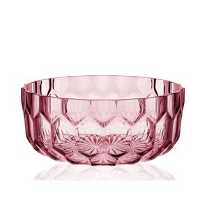 KARTELL saladier JELLIES FAMILY (Rose - Technopolymère thermoplastique transparent)