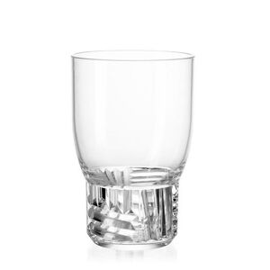 KARTELL set de 4 verres TRAMA (H 13 cm / Cristal - Technopolymère thermoplastique transparent)