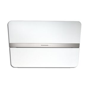 FALMEC hotte murale FLIPPER (Blanc satine 85 cm - acier et verre)