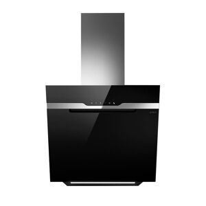 ELICA hotte murale MAJESTIC 60 cm (Noir - Acier Inox et verre)