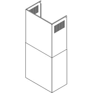 FALMEC cheminee KCQAN.00X pour hotte QUASAR TOP (Inox - Acier)