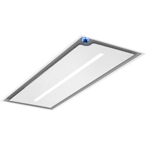 AIRONE hotte encastrable LORELEY (Blanc brillant 90 cm - Acier)