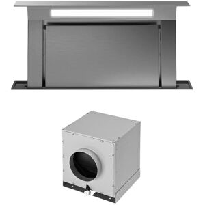 FALMEC hotte plan de travail aspirante DOWNDRAFT 1100 m3/h INOX 120 cm