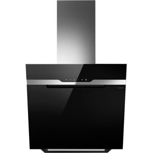 ELICA hotte murale MAJESTIC 60 cm (Noir - Acier Inox et verre)