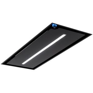 AIRONE hotte encastrable LORELEY (Noir mat 90 cm - Acier)