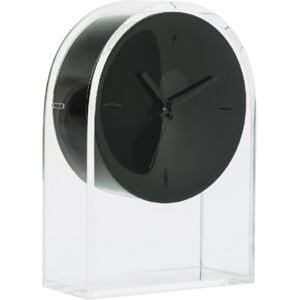 KARTELL horloge de table AIR DU TEMPS (Cristal / noir - techno-polymeres termoplastique)