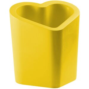 SLIDE vase MON AMOUR POT (Jaune - Polyéthylène)