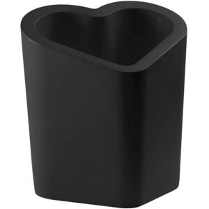 SLIDE vase MON AMOUR POT (Noir - Polyéthylène)