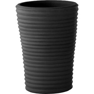 SLIDE vase S-POT (Noir H 65 - Polyéthylène)