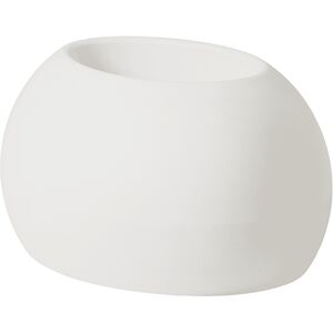 SLIDE vase BLOS POT (Blanc lait - Polyéthylène)