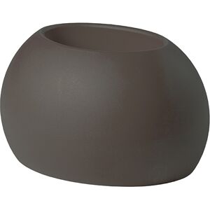 SLIDE vase BLOS POT (Chocolat / Gris - Polyéthylène)