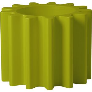 SLIDE vase GEAR POT (Citron vert - Polyéthylène)