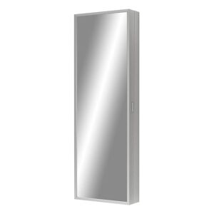 KRISTALIA armoire murale DUTY BOX (Structure aluminium / avec miroir - aluminium / verre)