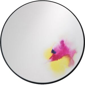 PETITE FRITURE miroir mural FRANCIS GRAND (Rose / Jaune - Aluminium avec peinture epoxy)