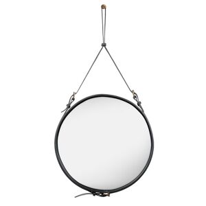 GUBI miroir mural ADNET CIRCULAIRE Ø 58 cm (Black - Verre)