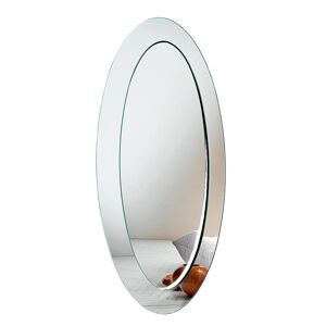 TONELLI miroir sur pied ovale GERUNDIO (105 x 200 cm - Verre)