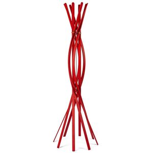 HORM portemanteau TWIST LIMITED EDITION (Rouge RAL 3020 - Hetre)