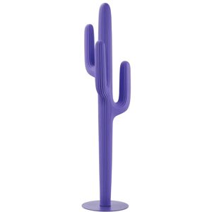 QEEBOO portemanteau sur pied SAGUARO (Bleu violet - Polyéthylène et métal)