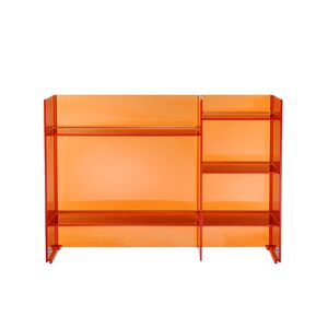 KARTELL by Laufen meuble de bain SOUND-RACK (Orange Tangerine - PMMA transparent)