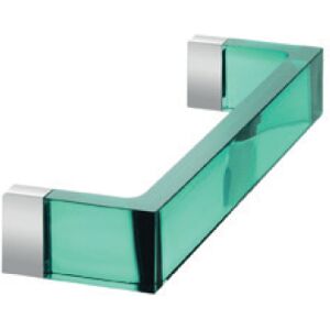 KARTELL by Laufen porte serviettes RAIL (vert marine L 30 cm - PMMA transparent)