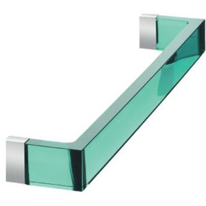 KARTELL by Laufen porte serviettes RAIL (vert marine L 45 cm - PMMA transparent)