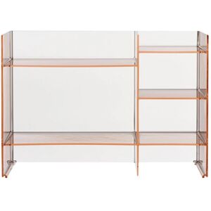 KARTELL by Laufen meuble de bain SOUND-RACK (Rose nude - PMMA transparent)