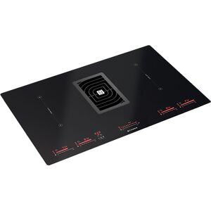 FABER plaque a induction avec hotte version recyclage GALILEO NG (Filtre avec le socle de cuisine H 60 ou 80 mm - Verre)