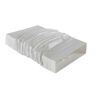 ELICA raccord horizontal courbe flexible KIT0121017 218x55 mm pour hotte en recyclage NIKOLATESLA (Blanc - plastique)