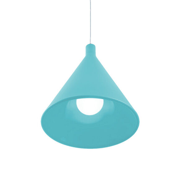 SLIDE lampe à suspension JUXT (Bleu - Polyéthylène)