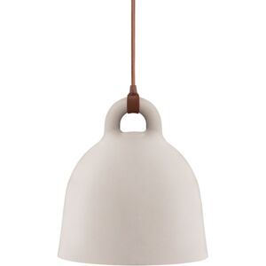 Normann Copenhagen a suspension BELL SMALL (Sable - Aluminium et corde en tissu)