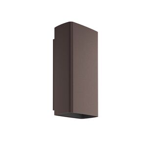 FLOS OUTDOOR lampe murale applique pour exterieur CLIMBER 87 DOWN SPOT (Deep brown 2700K - aluminium et verre)