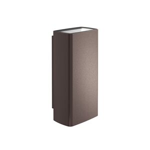 FLOS OUTDOOR lampe murale applique pour exterieur CLIMBER 87 UP & DOWN FLOOD (Deep brown 4000K - aluminium et verre)