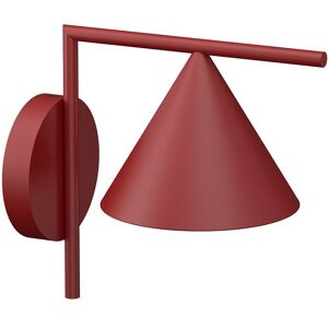 FLOS OUTDOOR lampe murale applique d'exterieur CAPTAIN FLINT WALL OUTDOOR 2700K (Red burgundy - Metal)