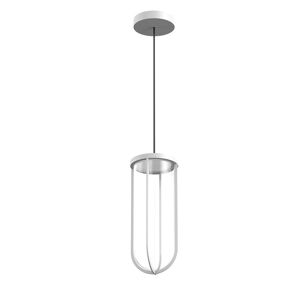 FLOS OUTDOOR lampe à suspension pour l'extérieur IN VITRO SUSPENSION NO DIMMABLE (Blanc - aluminium et verre)