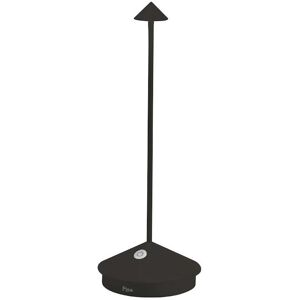 ZAFFERANO lampe de table pour l'extérieur PINA (Noir - Aluminium peint et polycarbonate)