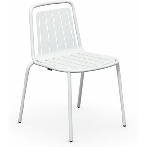 CONNUBIA set de 2 chaises pour l'extérieur EASY (Blanc optique opaque - Métal)