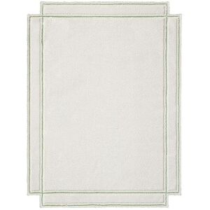 MAGIS tapis VOLENTIERI CORNICE 170 x 230 cm (Blanc glace - 97% lin et 3% viscose)