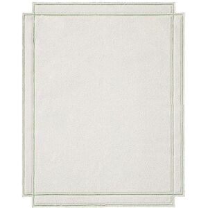 MAGIS tapis VOLENTIERI CORNICE 300 x 400 cm (Blanc glace - 97% lin et 3% viscose)