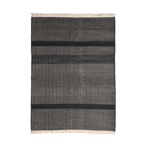 NANIMARQUINA tapis TRES TEXTURE 170x240 cm (Noir - Laine et feutre de Nouvelle-Zelande)