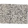 NANIMARQUINA tapis Black on White MANUSCRIT (170x240 cm - Laine)