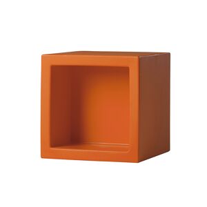 SLIDE élément modulaire OPEN CUBE 43 cm (Orange - Polyéthylène)