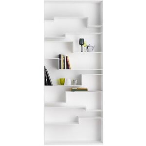 MDF ITALIA bibliotheque murale MELODY (Blanc - Fibre de bois)