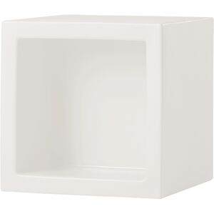 SLIDE element modulaire OPEN CUBE 73 cm (Blanc lait - Polyethylene)