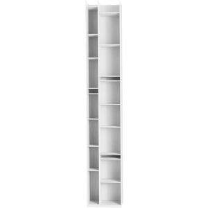 MDF ITALIA bibliotheque murale RANDOM 2C (Blanc - Fibre de bois)